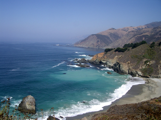 Pacific Coast Highway, looking back